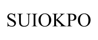 SUIOKPO trademark