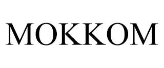 MOKKOM trademark