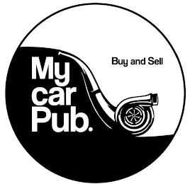 MY CAR PUB. BUY AND SELL trademark