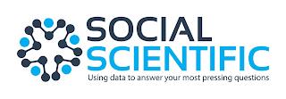 SOCIAL SCIENTIFIC USING DATA TO ANSWER YOUR MOST PRESSING QUESTIONS trademark