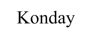 KONDAY trademark