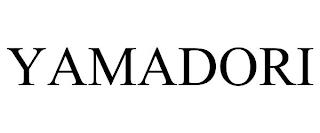 YAMADORI trademark