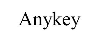 ANYKEY trademark