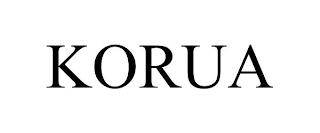 KORUA trademark