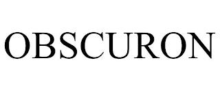 OBSCURON trademark