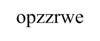 OPZZRWE trademark