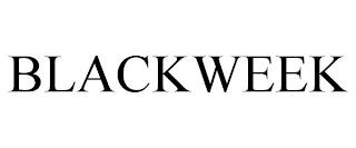 BLACKWEEK trademark