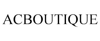 ACBOUTIQUE trademark