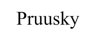 PRUUSKY trademark