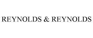 REYNOLDS & REYNOLDS trademark