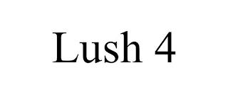 LUSH 4 trademark