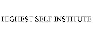 HIGHEST SELF INSTITUTE trademark