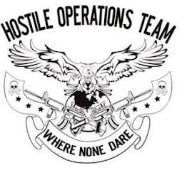 HOSTILE OPERATIONS TEAM WHERE NONE DARE trademark