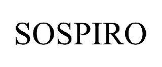 SOSPIRO trademark