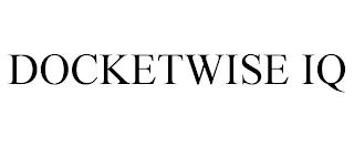 DOCKETWISE IQ trademark