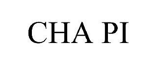 CHA PI trademark