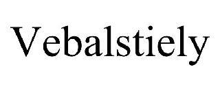 VEBALSTIELY trademark