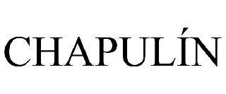 CHAPULÍN trademark