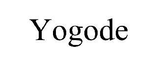 YOGODE trademark