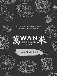 PREMIUM LONG GRAIN ENRICHED RICE WAN RICE MILL CO. EST 2023 LONG GRAIN RICE trademark