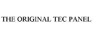 THE ORIGINAL TEC PANEL trademark