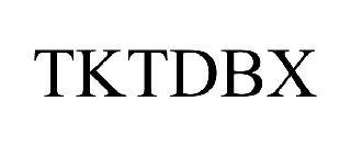 TKTDBX trademark