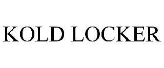 KOLD LOCKER trademark