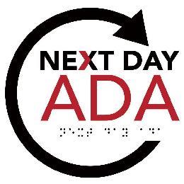 NEXT DAY ADA trademark