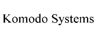 KOMODO SYSTEMS trademark