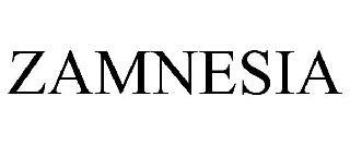 ZAMNESIA trademark