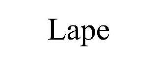 LAPE trademark