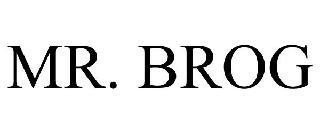 MR. BROG trademark