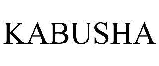 KABUSHA trademark