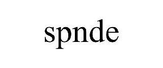 SPNDE trademark