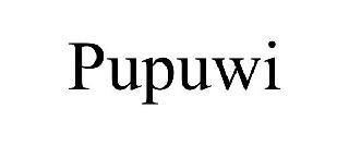 PUPUWI trademark