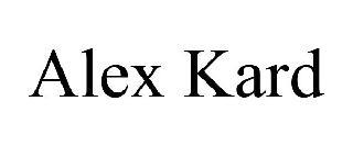 ALEX KARD trademark