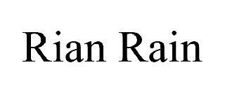 RIAN RAIN trademark