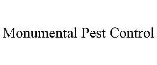 MONUMENTAL PEST CONTROL trademark