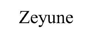 ZEYUNE trademark