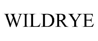 WILDRYE trademark