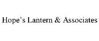 HOPE'S LANTERN & ASSOCIATES trademark