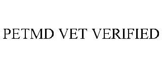 PETMD VET VERIFIED trademark