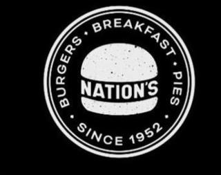 NATION'S SINCE 1952 BURGERS BREAKFAST PIES trademark