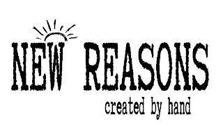 NEW REASONS CREATED BY HAND trademark