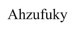 AHZUFUKY trademark