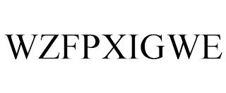 WZFPXIGWE trademark