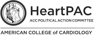 HEARTPAC ACC POLITICAL ACTION COMMITTEE AMERICAN COLLEGE OF CARDIOLOGY trademark