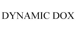 DYNAMIC DOX trademark