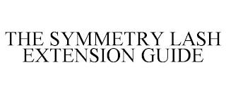 THE SYMMETRY LASH EXTENSION GUIDE trademark