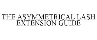 THE ASYMMETRICAL LASH EXTENSION GUIDE trademark